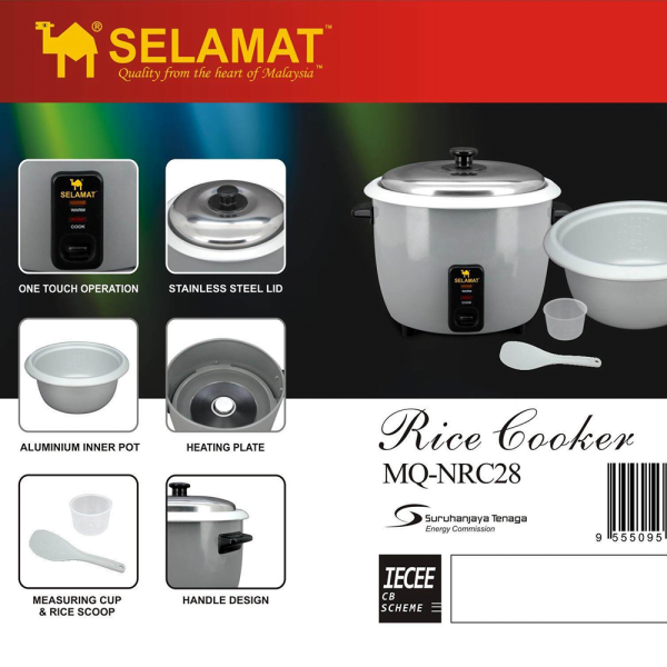 SELAMAT 2.8L Electric Rice Cooker MQ-NRC28 - Image 6