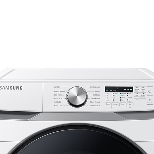SAMSUNG 17kg Inverter Front Load Washer WF17T6000GW | Hygiene Steam - Image 7