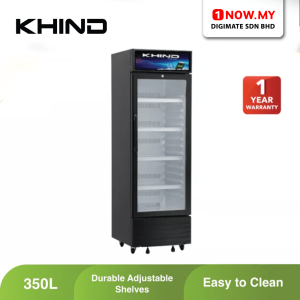 KHIND 350L Display Showcase KDS350 | Durable Easy Clean