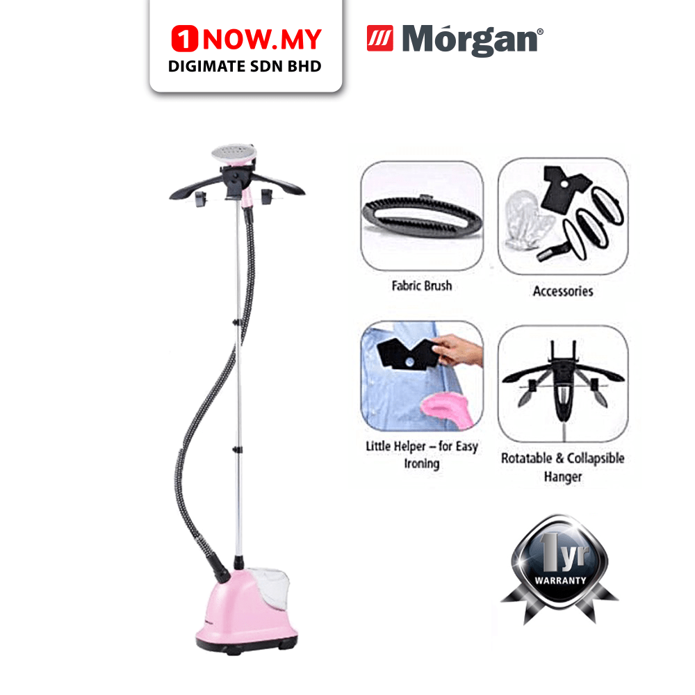 MORGAN 2L Garment Steamer MSI-GB206 | Pink 1NOWmy Digimate- The #1 ...