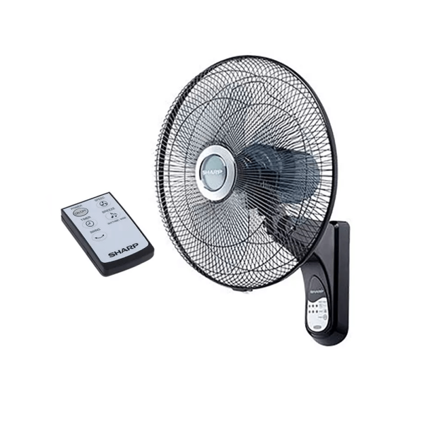 SHARP 16" Wall Fan PJW169RGY (Remote Control) - Image 2