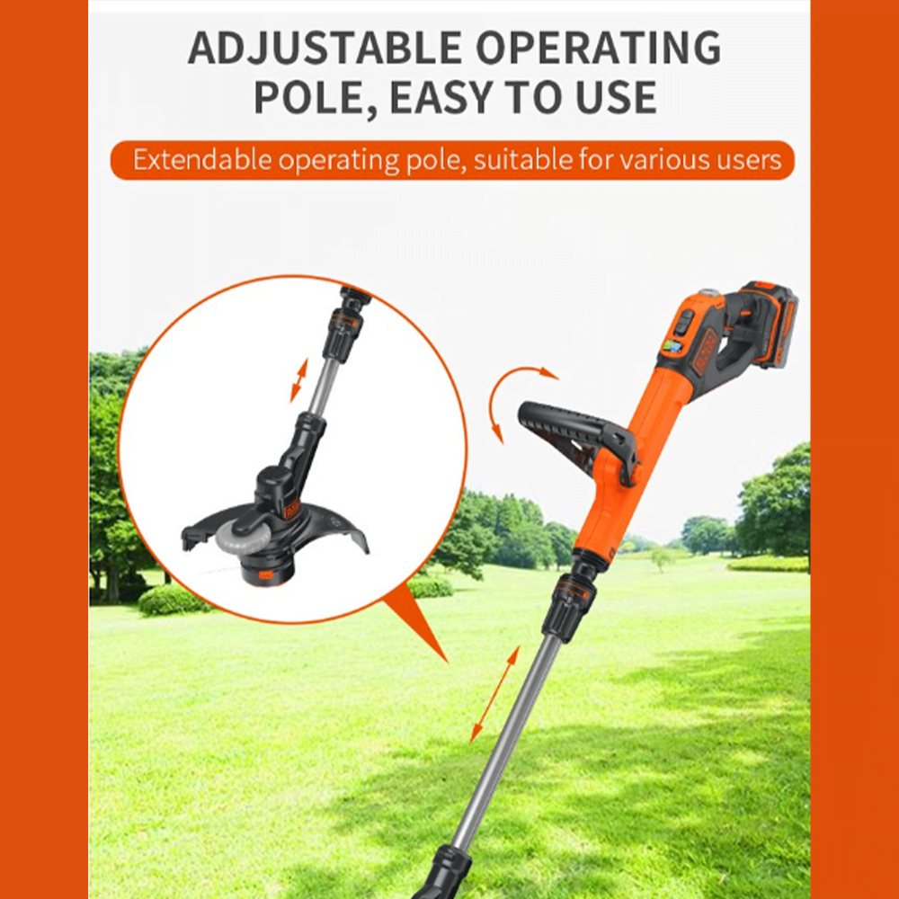 BLACK+DECKER STC1820EPCF CORDLESS STRING TRIMMER 18V/20V CORDLESS