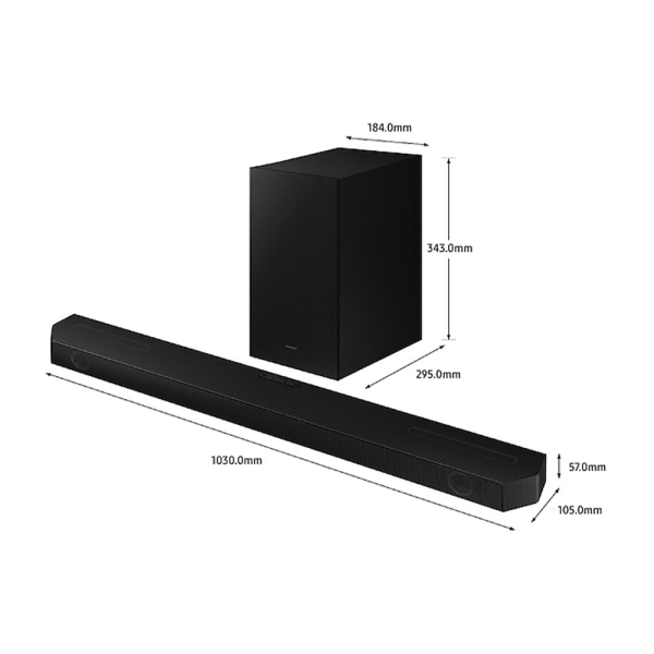 SAMSUNG Q-Series Soundbar HW-Q600B - Image 3