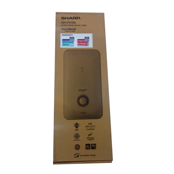 SHARP Instant Water Heater WHP315N | Strong DC Pump - Image 4