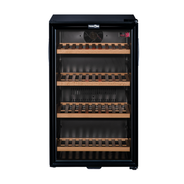 TUSCANI Free Standing Wine Cooler TSC BELLONA 38 (D) | Beech Wood Shelves Fits 32 Bottles UV Protection (Pre Order) - Image 5