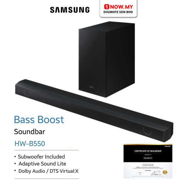 SAMSUNG 2.1ch Soundbar HW-B550 | Dollby Atmos