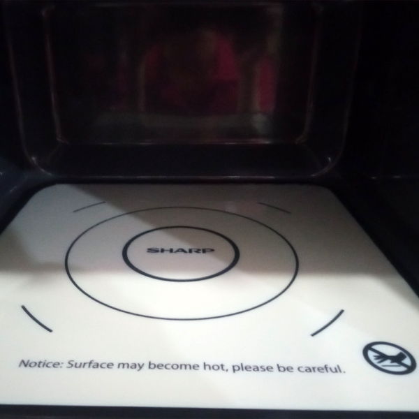 SHARP 20L Microwave Oven Mechanical Dial R2121FGK | 4 Star Energy Efficient - Image 6