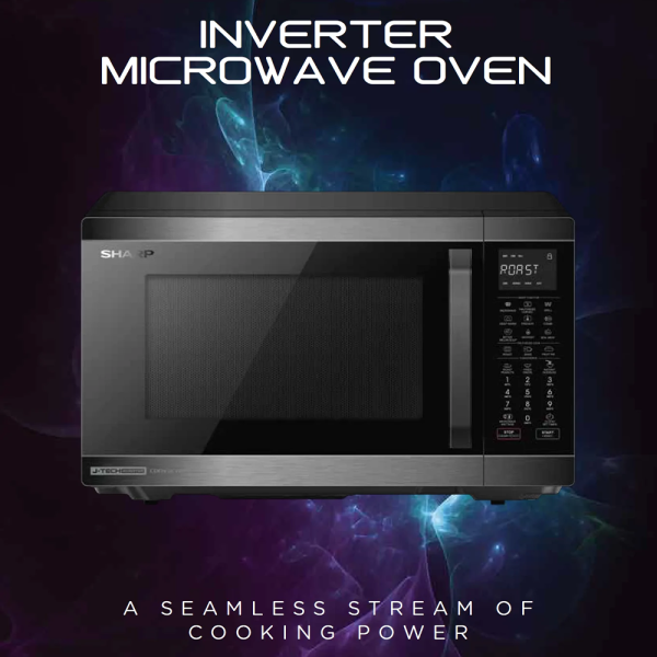 SHARP 23L Inverter Microwave Oven R259EBS | Touch Control - Image 3
