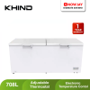 KHIND 708L Chest Freezer FZ708 | Durable Quick Freezing