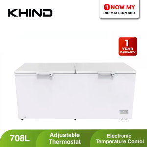 KHIND 708L Chest Freezer FZ708 | Durable Quick Freezing