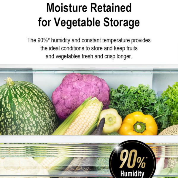 PANASONIC 422L Inverter 2-Door Bottom Freezer Refrigerator NR-BX421WGKM | 4 Stars Energy Efficient - Image 6