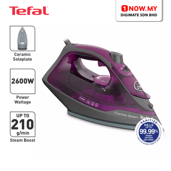 TEFAL 2600W Express Steam Iron FV2843M0
