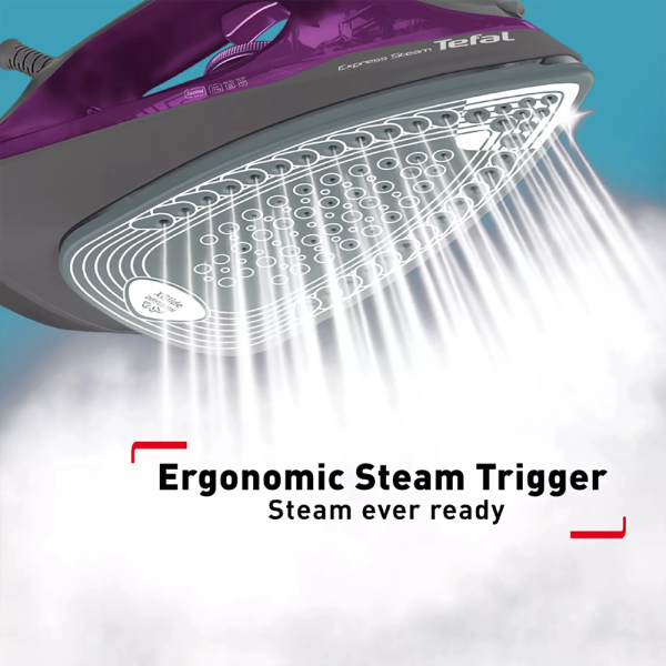 TEFAL 2600W Express Steam Iron FV2843M0 - Image 7