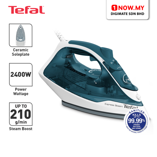 TEFAL 2400W Express Seam Iron FV2831M0