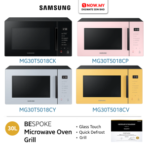 SAMSUNG 30L MG30T5018CK / CP / CY / CV BESPOKE Microwave Oven Grill