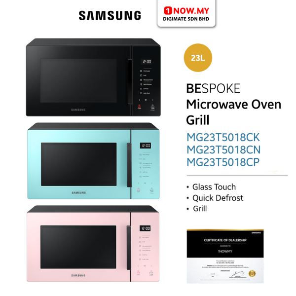 SAMSUNG 23L MG23T5018CK / CN / CP BESPOKE Microwave Oven Grill