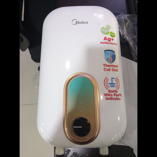 MIDEA Instant Water Heater 3.8kW DC Pump MWH-38U3-SL - Image 3