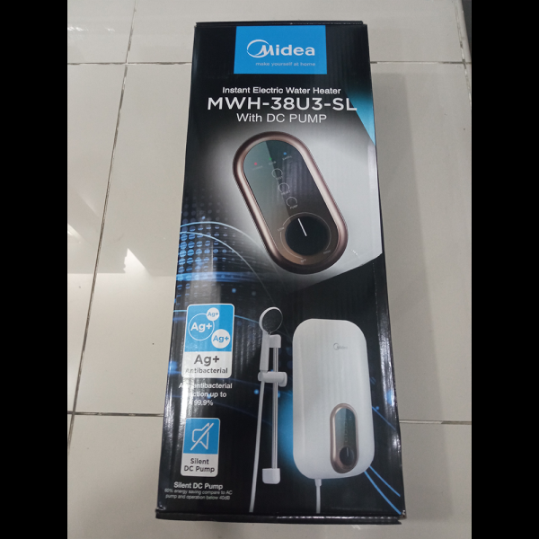 MIDEA Instant Water Heater 3.8kW DC Pump MWH-38U3-SL - Image 5