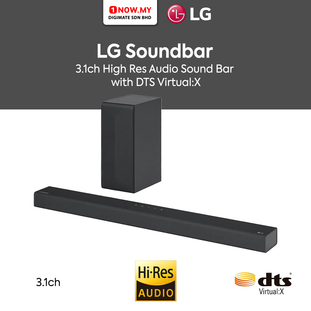 LG 3.1ch Audio Sound Bar S65Q | 420W High Res DTS Virtual:X - 1NOWmy ...