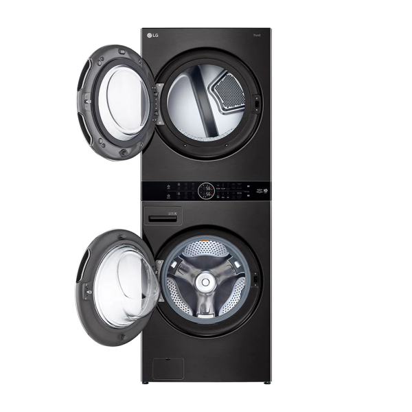 LG 21kg/16kg Inverter WashTower Washer Dryer WT2116SHB | All-In-One Stacked - Image 5