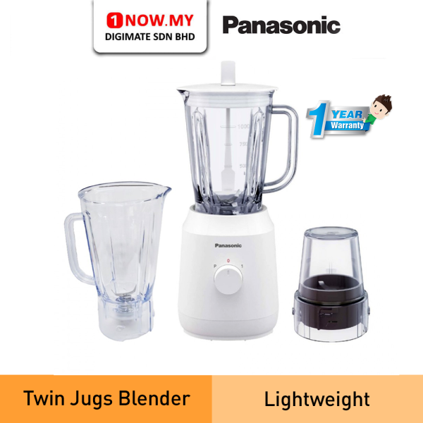 PANASONIC 1L Twin Jug Blender MX-EX1031WSK | Powerful Blending Machine