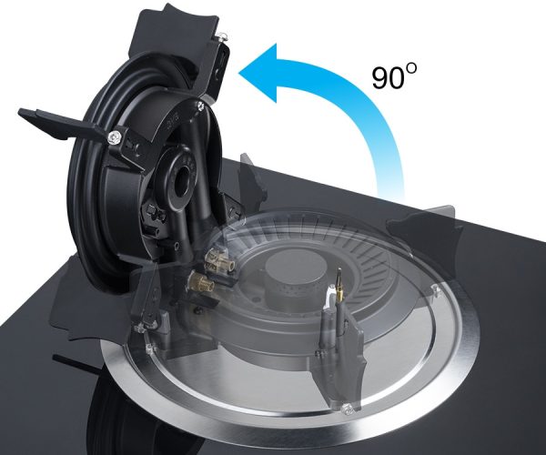 MILUX 2 Burners Gas Hob MGH-F266L | Easy Cleaning Tempered Glass - Image 5