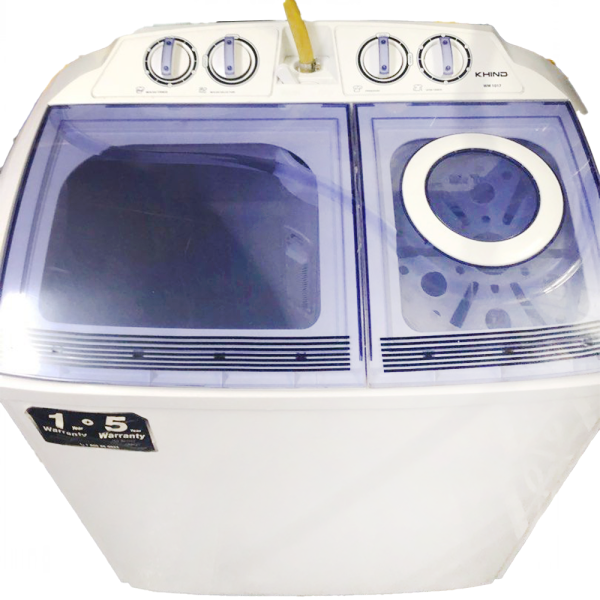 KHIND 10kg Semi Auto Washing Machine WM1017 | Powerful Cleaner wash - Image 3