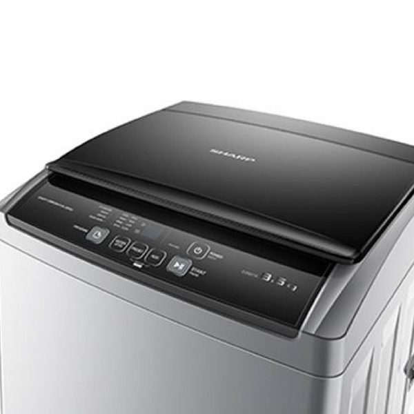 SHARP 8.5kg Non-Inverter Top Load Washing Machine ES821X | Smart Filter Intelligent Washer - Image 4