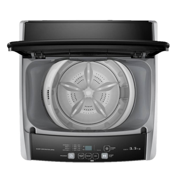 SHARP 8.5kg Non-Inverter Top Load Washing Machine ES821X | Smart Filter Intelligent Washer - Image 5