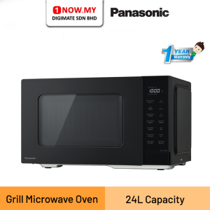 PANASONIC 24L Microwave Oven NN-GT35NB | 900W Healthy Tender Grill Power Versatile Cooking