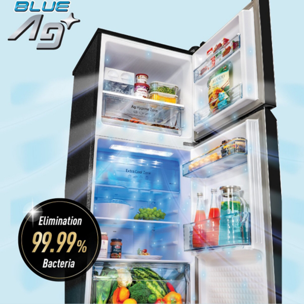 PANASONIC 325L Inverter TMF Refrigerator NR-TV341BPKM | 5 Star Energy Efficient 2 Door - Image 4