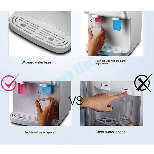 MIDEA Hot & Warm Tabletop Water Dispenser YR1539T - Image 5