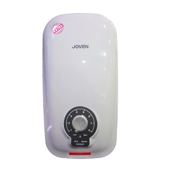 JOVEN Water Heater SD60iP(RS)-WH | White Sleek Instant Silent Pump Shower Certified Protection IP25 - Image 2