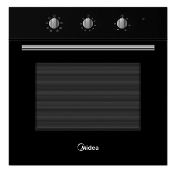 MIDEA 65L Built-in Oven MBO-1865 | Great 8 Functions Double Grill Defrost Rotisserie - Image 2