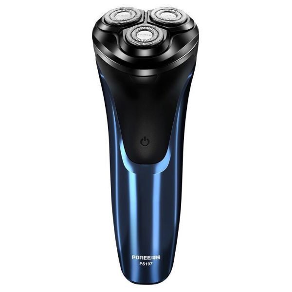 POREE Wet/Dry Electric Shaver PS197 | Washable Intelligent Display USB Charging - Image 2