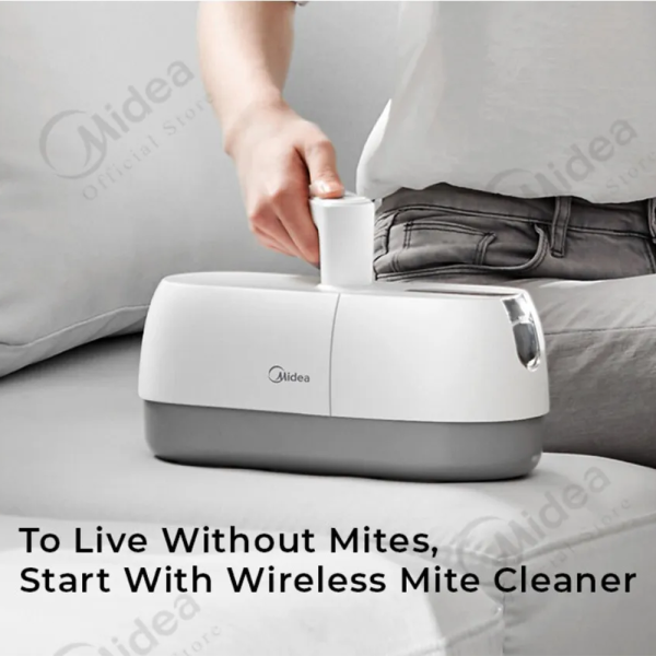 MIDEA 110W Anti-Dust Mites Vacuum Cleaner MVC-B5D | Cordless Powerful Suction - Image 2