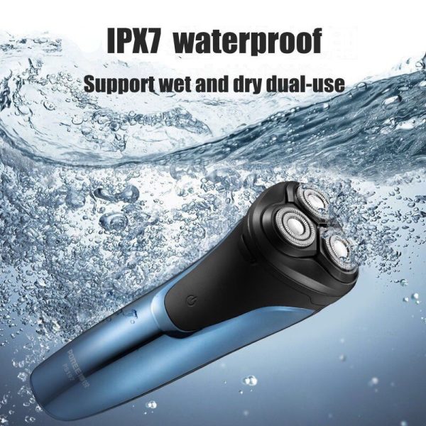 POREE Wet/Dry Electric Shaver PS197 | Washable Intelligent Display USB Charging - Image 5