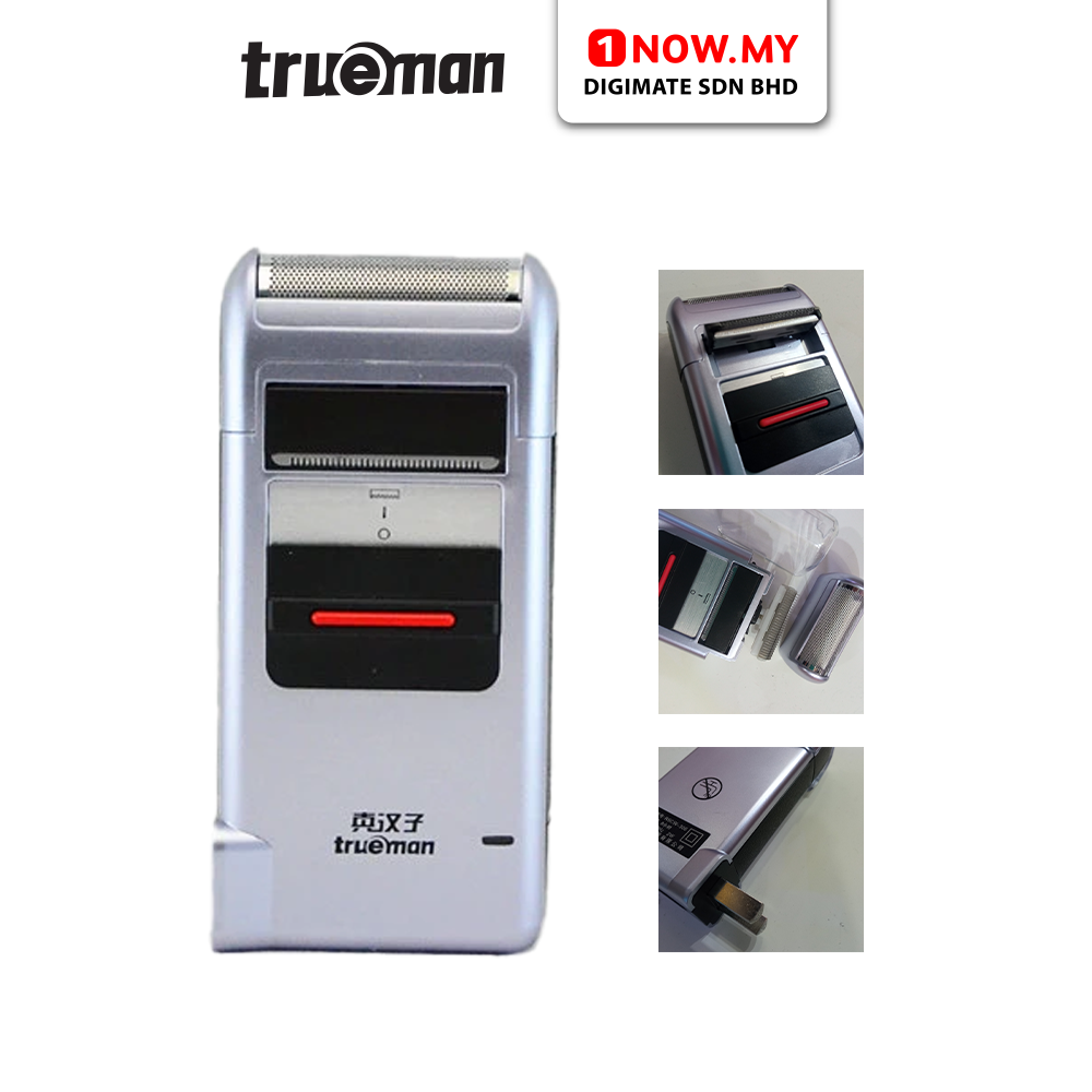TRUEMAN Electric Shaver RSCW-306 | Rechargeable  Pocket Size Convenient Easy Shaving