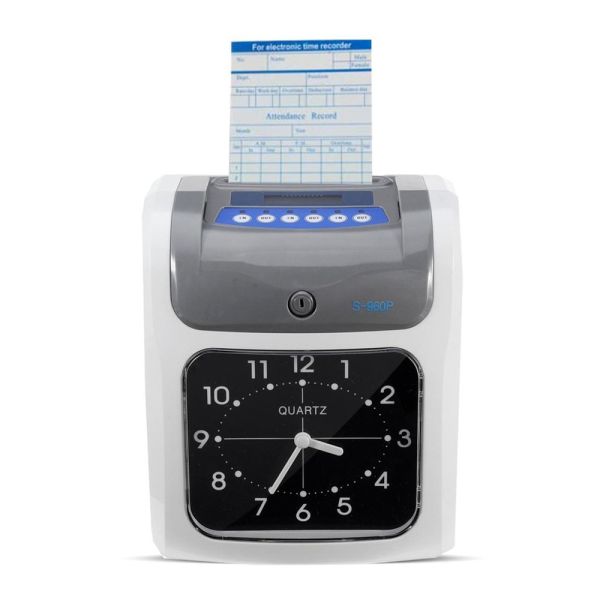 TIME Recorder Punch Card Machine S-960P | Productivity Efficient Easy Operation - Image 2