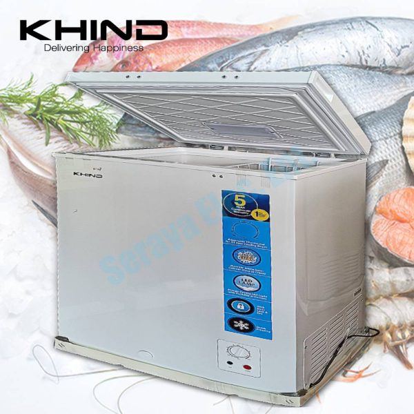KHIND 300L Chest Freezer FZ295 | 3 Star Energy Saving - Image 4