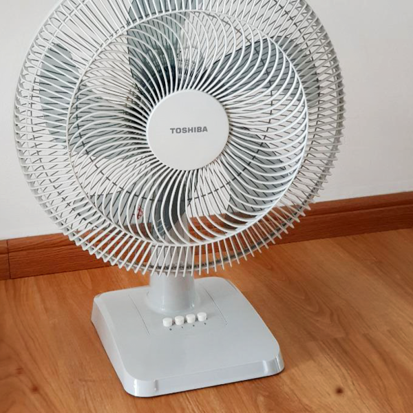 TOSHIBA 16" Table Fan F-TSA20(G)MY | 5 Blades Excellent Blowing Experience - Image 6