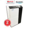 DEVOODS 50L Portable Dehumidifier MDH-50B | Certified Overflow Protection Easy Carry