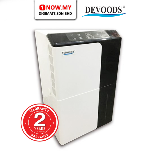 DEVOODS 50L Portable Dehumidifier MDH-50B | Certified Overflow Protection Easy Carry