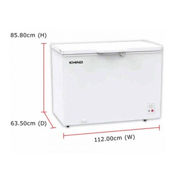 KHIND 300L Chest Freezer FZ295 | 3 Star Energy Saving - Image 2