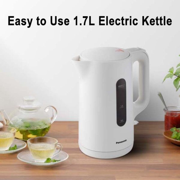 PANASONIC 1.7L Electric Kettle NC-K101WSK | Easy To Use Cordless - Image 4