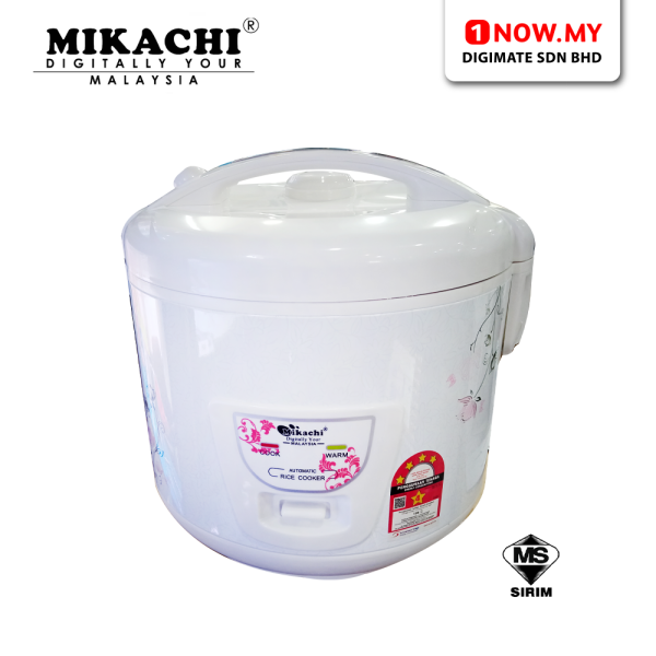 MIKACHI 1.8L Deluxe Rice Cooker MKC-DL18L | Non Stick Coating Keep Warm