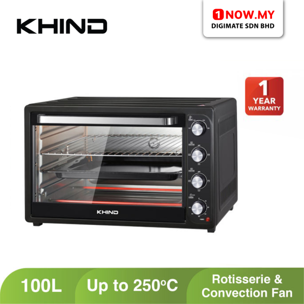KHIND 100L Electric Oven OT100E | Convection Big Capacity