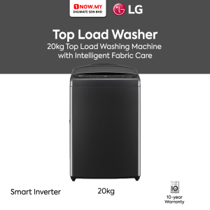 LG 20kg Inverter Top Load Washer TV2520SV7K | Intelligent Fabric Care