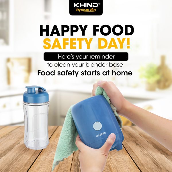 KHIND 0.6L Personal Blender BL601P | Perfect Healthy Drink Maker On The Go - Image 6