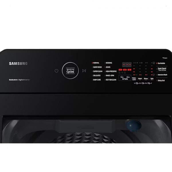 SAMSUNG 8kg Inverter Top Load Washer WA80CG4545BY | Ecobubble Durable Energy Efficient - Image 6
